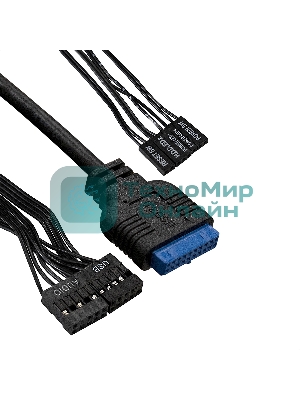 Компьютерный корпус Miditower ExeGate CP-606U-UNS500 (ATX, БП UNS500 с вент. 12см, 1хUSB/1хUSB 3.0, аудио)