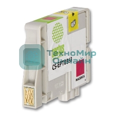 Картридж струйный Cactus CS-EPT0553 пурпурный (10 мл) для Epson Stylus RX520/Stylus Photo R240