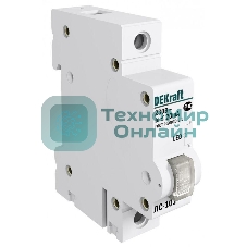 Лампа сигнальная на DIN-рейку 1p красн. SchE 18002DEK