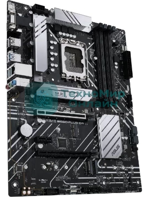 Материнская плата ASUS PRIME B660-PLUS D4, Socket LGA 1700, Intel B660, 4xDDR4, 4xSATA, 3xM.2, 1xPCIe 4.0 x16, 1xPCIe 3.0 x4, 1xHDMI, 1xDP, 1xVGA, 1x 1Gb LAN, 1xUSB-C 3.2 Gen 2x2, 2xUSB-A 3.2 Gen 2, 1xUSB-A 3.2 Gen 1, 2xUSB-A 2.0, 7.1, ATX