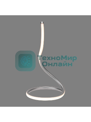 Светильник декоративный Rexant Spiral Uno, LED, 2Вт, 3000К, 5В, серебряный