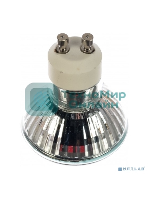 Лампа галогенная ЭРА GU10-JCDR (MR16) -35W-230V(10/200/4800)