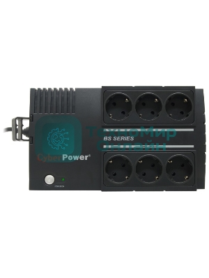 Источник бесперебойного питания CyberPower BS450E черный 450VA