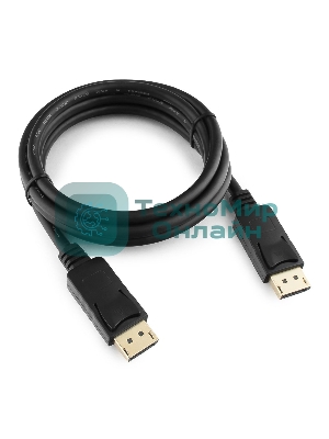 Кабель DisplayPort Gembird/Cablexpert CC-DP2-6, v1.2, 1.8м, 20M/20M, черный, экран, пакет