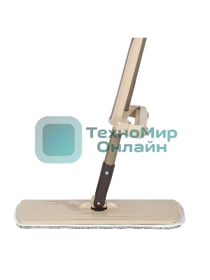 Швабра для пола с механизмом отжатия и насадкой из микрофибры WRING