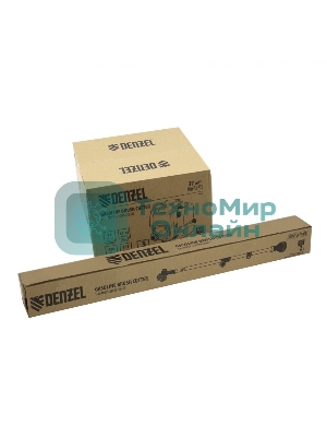 Триммер бензиновый Denzel DTL-43S, 43 см3, разъемная штанга, состоит из 2 частей