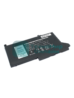 Аккумуляторная батарея для ноутбука Dell Latitude E7280 11.4V 3600mAh OEM
