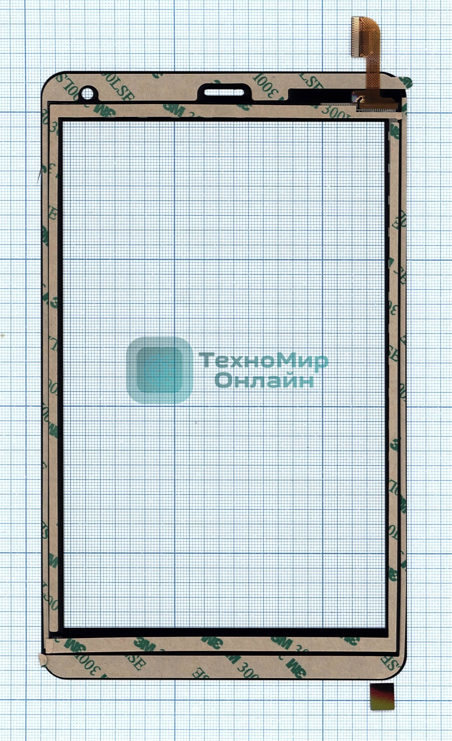 Сенсорное стекло (тачскрин) Digma CITI 8313C 4G черное