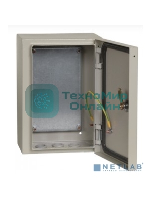 Корпус металлический IEK YKM40-321-54 ЩМП-3.2.1-0 У2 IP54 размеры 300х210х150 мм