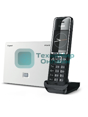 Телефон IP Gigaset Comfort 550A IP BASE Rus черный (S30852-H3037-R104)