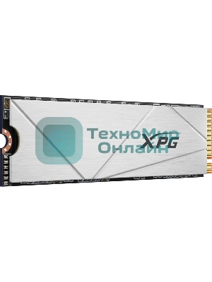 Накопитель SSD ADATA XPG GAMMIX S60, 1Tb, PCIe 4.0 x4, M.2 2280, NVMe, R/W 5000/3200, с радиатором