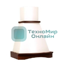 Вытяжка Elikor Ротонда 60П-650-П3Л беж/дуб кор.