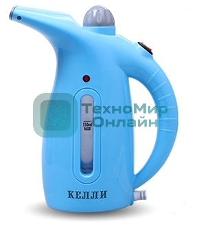 Отпариватель Kelli KL-317 бирюзовый, 1700 Вт, 20 г/мин, 350 мл
