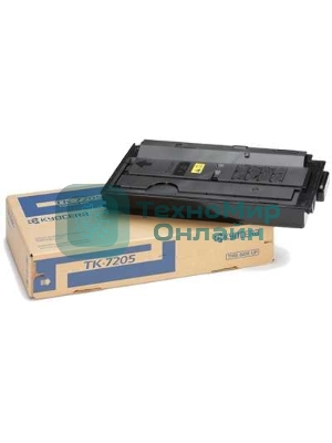 Картридж лазерный Kyocera TK-7205 (1T02NL0NL0) черный для TASKalfa 3510i, 3511i 35000 стр.