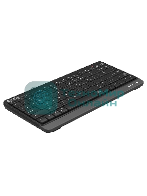 Клавиатура беспроводная A4Tech Fstyler FBK11, USB, Bluetooth/Радиоканал, черный/серый