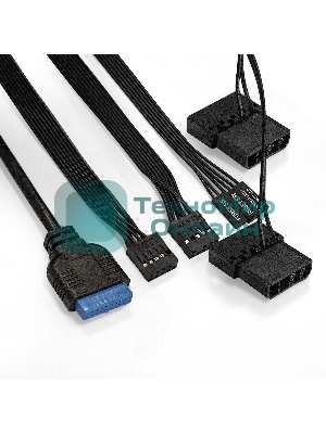 Компьютерный корпус Minitower ExeGate Mistery R2-NPX600 (mATX, БП 600NPX с вент. 12 см, 2*USB+1*USB 3.0, аудио, черный, 1 вент. 12см с RGb подсветкой и полоса на передней панели, боковая панель - закаленное стекло)