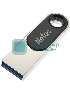 Флешка USB Netac U278 (NT03U278N-008G-20PN), 8Gb, USB 2.0, R/W 50/10, серебристый/черный