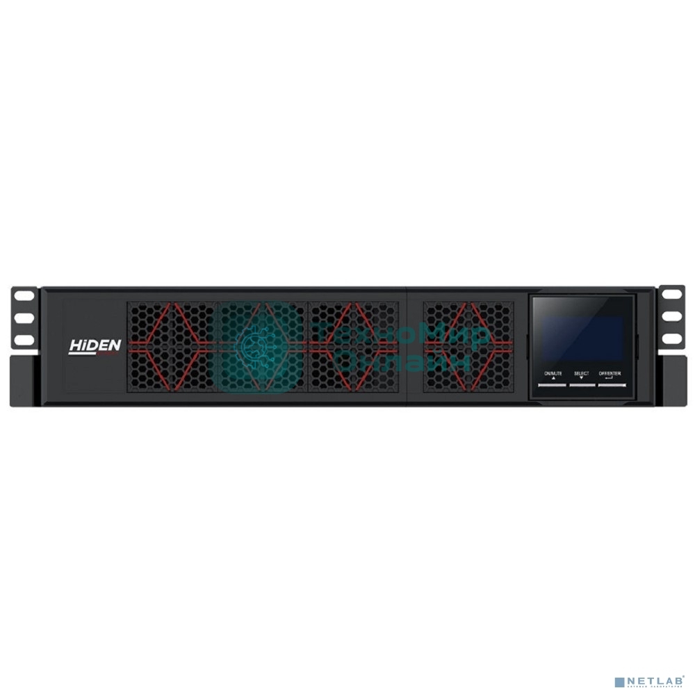 Источник бесперебойного питания HIDEN EXPERT ULPS800RM 800ВА/720Вт Линейно-интерактивный ИБП Rackmount 2U, 8xIEC C13, USB, RS232, SNMP слот, встроенные АКБ 2x12B/7Ач