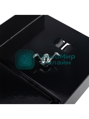 Подставка для паяльника Rexant, ниша квадратная, губка, металл