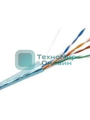 Кабель витая пара Rexant F/UTP cat.5e 4х2х24AWG solid CU PVC сер. (м)