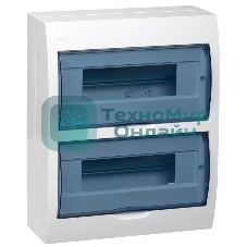 Бокс ЩРН-П-24модуля навесной пластик IP41 MKP12-N-24-40-10 IEK