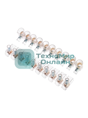 Концевой зажим винтовой изолированный Rexant КЗВИ 10 мм (10х1) (10 шт./уп.)