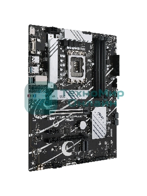 Материнская плата ASUS PRIME B760-PLUS D4, LGA 1700, Intel B760, 4xDDR4, 4xSATA, 3xM.2, 1xPCIe 4.0 x4, 1xPCIe 5.0 x16, 1xHDMI, 1xDP, 1xVGA, 1x 2.5Gb LAN, 1xUSB 3.2 Gen 2, 2xUSB-A 3.2 Gen 2, 3x3.5 мм, 7.1, ATX