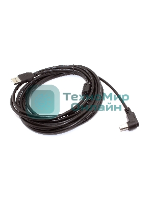 Кабель USB 2.0 на USB-B угол вверх 5 м