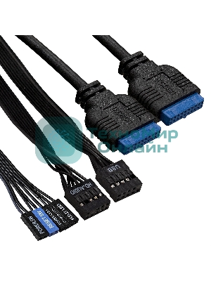 Компьютерный корпус Minitower ExeGate BA-309U2-UNS500 (mATX, БП UNS500 с вент. 12см, 1хUSB+2хUSB 3.0, HD аудио, черный)