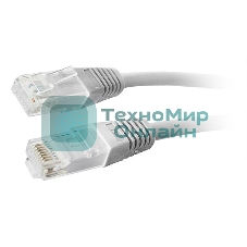 Патч-корд LANMASTER UTP TWT-45-45-1.5/6-GY вилка RJ-45-вилка RJ-45 Cat.6 1.5м серый ПВХ (уп.:1шт)
