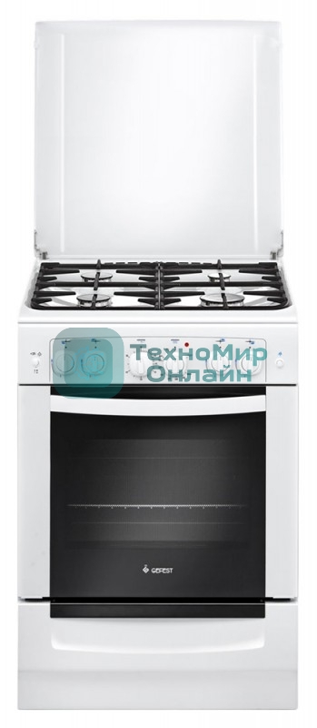 Плита комбинированная Gefest 6101-02 белый