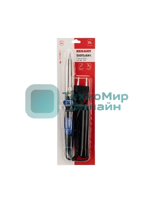 Паяльник Rexant, керам.нагреватель, долговечное жало, 25 Вт, 230 В, серия 