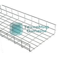 Лоток проволочный 100х60 L3000 сталь 4мм оцинк. IEK CLWG10-060-100-3