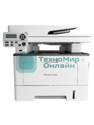 МФУ лазерное Pantum BM5100ADW, A4, ч/б, печ. до 40 стр/мин., скан. до 24 стр/мин., 1200x1200dpi, USB, RJ-45, Wi-Fi, проектная модель