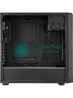 Компьютерный корпус без блока питания Cooler Master Elite 500, 2xUSB3.2, 1x120Fan, w/o PSU, Black, w/o ODD, Window TG left panel, ATX