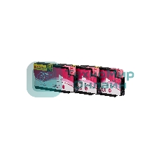 Набор струйных картриджей Sakura CZ135A (№711 Magenta 3-pack) для HP, пурпурный, 26 мл.