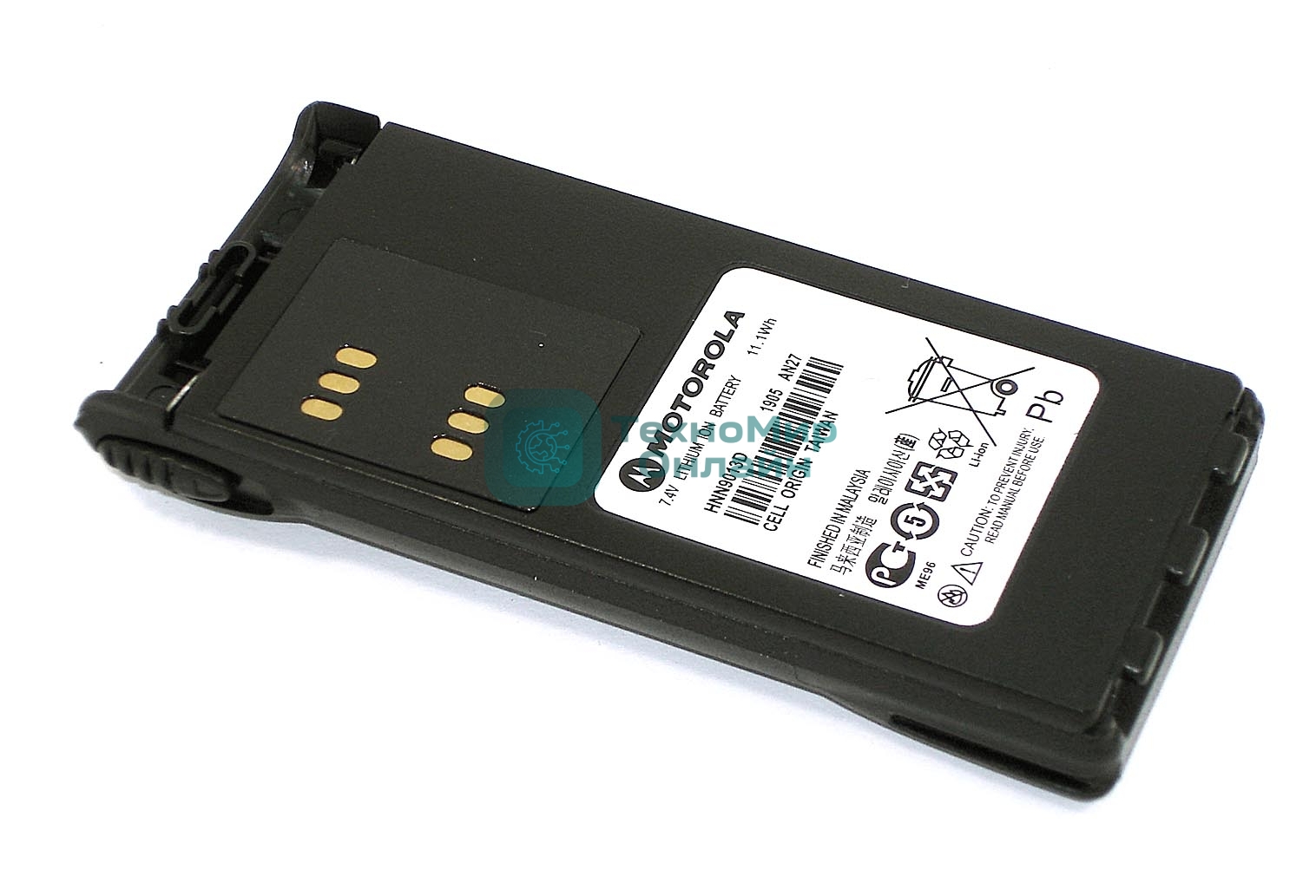 Аккумулятор для Motorola GP340 HT750 HT1200 (HMNN415) 1800mAh 7.4V Li-ion