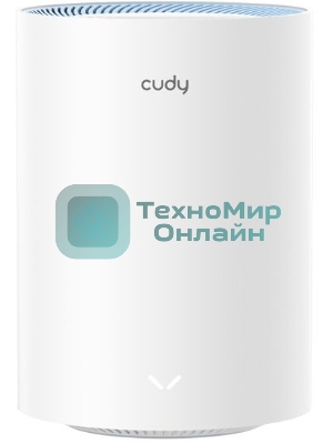 Бесшовный Mesh роутер Cudy M1200(3-Pack) AC1200 10/100BASE-TX белый (упак.:3шт)