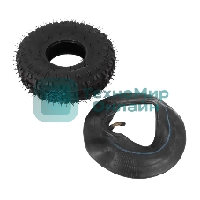 Покрышка колеса с камерой для cадовых мотокосилок 4.10-4 410-4 4.10 3.50-4