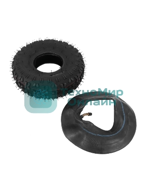 Покрышка колеса с камерой для cадовых мотокосилок 4.10-4 410-4 4.10 3.50-4