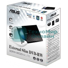 Оптический привод внешний DVD-RW Asus SDRW-08D2S-U белый USB внешний RTL
