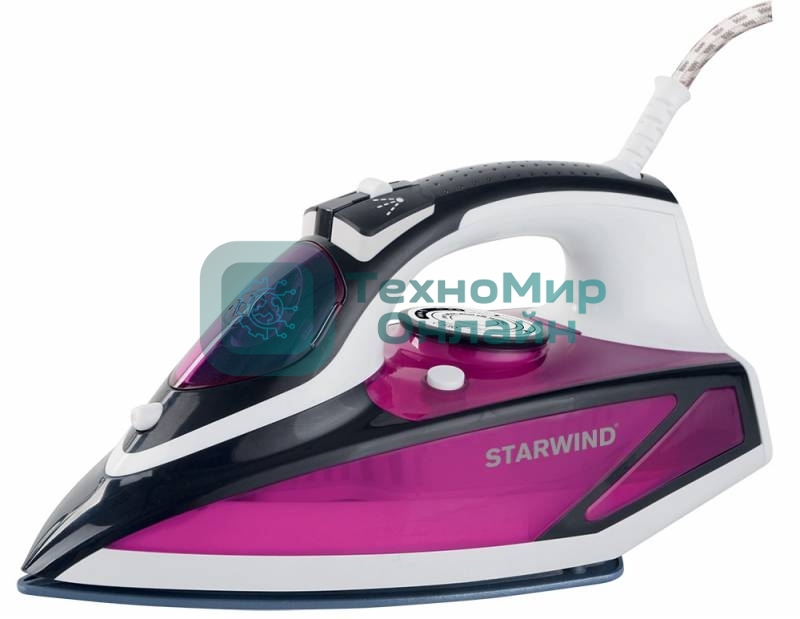 Утюг Starwind SIR7927 2400 Вт фиолетовый/черный