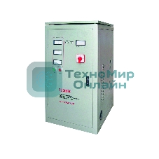 Стабилизатор напряжения Ресанта АСН-60000/3-ЭМ однофазный белый (63/4/10)