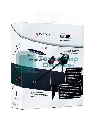 Наушники игровые мобильные Mad Catz E.S. PRO+ черный