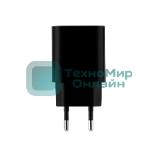 Сетевое зарядное устройство Rexant USB + Type-C, 5V, 2.4 A, черный