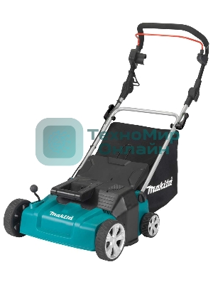 Скарификатор Makita UV3600 {1800Вт,36см,3700об\мин,4уров(-10+5мм),40л,нож-фреза,15.3кг,кор}