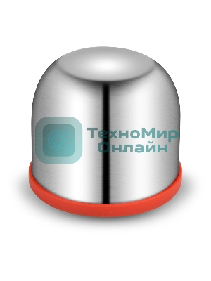 Термос для напитков Starwind 10-500 0.5 л, серебристый/красный, картонная коробка