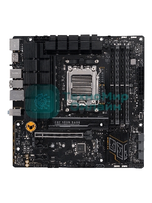 Материнская плата ASUS TUF GAMING B650M-E, AM5, AMD B650, 4xDDR5, 4xSATA, 2xM.2, 1xPCIe 4.0 x16, 2xPCIe x1, 2xDP, 1xHDMI, 1x 2.5Gb LAN, 1xUSB-A 3.2 Gen 2, 2xUSB-A 3.2 Gen 1, 4xUSB 2.0, 1xUSB-C 3.2 Gen 2, 3x3.5 мм, 7.1, mATX