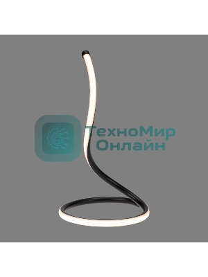 Светильник декоративный Spiral Uno, LED, 2Вт, 3000К, 5В, черный Rexant