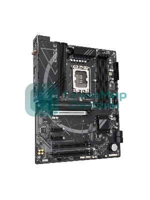 Материнская плата Gigabyte Z790 EAGLE AX, LGA 1700, Intel Z790, 4xDDR5, 4xSATA, 3xM.2, 1xPCIe 3.0 x1, 1xPCIe 4.0 x4, 1xPCIe 5.0 x16, 1xHDMI, 1xDP, 1x 2.5Gb LAN, 2xUSB-A 2.0, 4xUSB-A 3.2 Gen 1, 1xUSB 3.2 Gen 2, 7.1, ATX